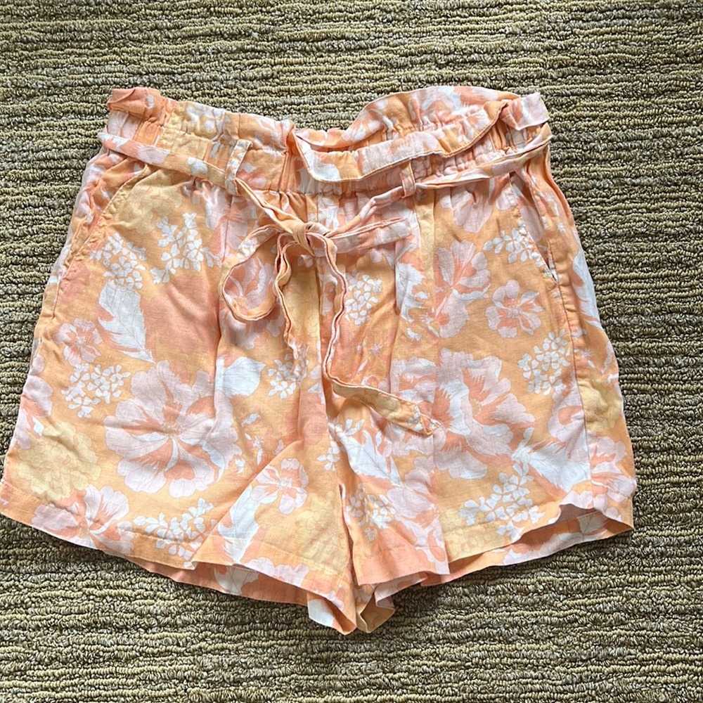 Seed Heritage Printed Paperbag Shorts